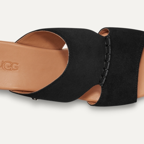 New Ugg Eirene sandal black size 9 - Picture 1 of 5
